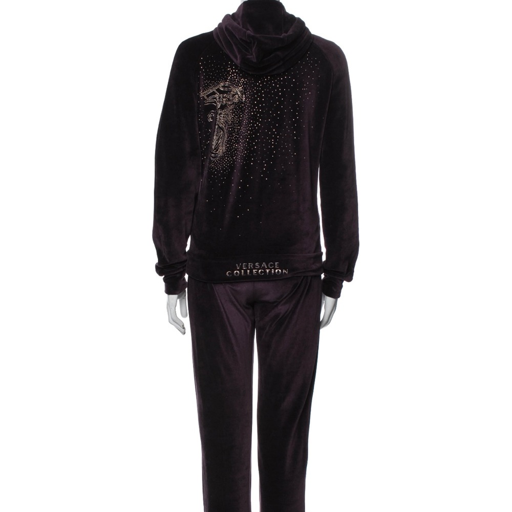Versace Women’s Collection Crystal Lounge Set Size 8